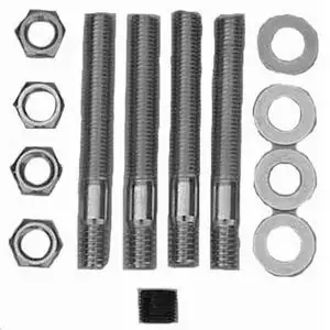 Racing Power Company Carb Adapter Hardware K it 3In Stud 5/16In Tread