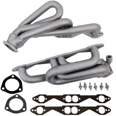 BBK Performance Chevrolet GM Truck SUV 5.0 5.7 1-5/8 Shorty Exhaust Headers Titanium Ceramic 96-99