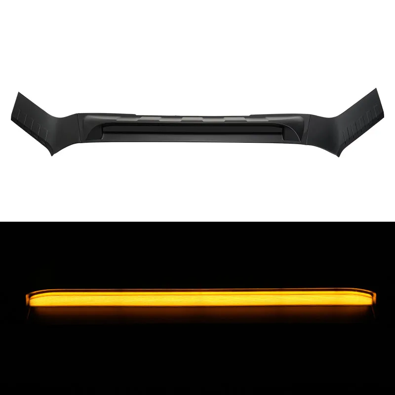 Hood Deflector with Turn Signal Lights for 2016-2023 Toyota Tacoma product image
