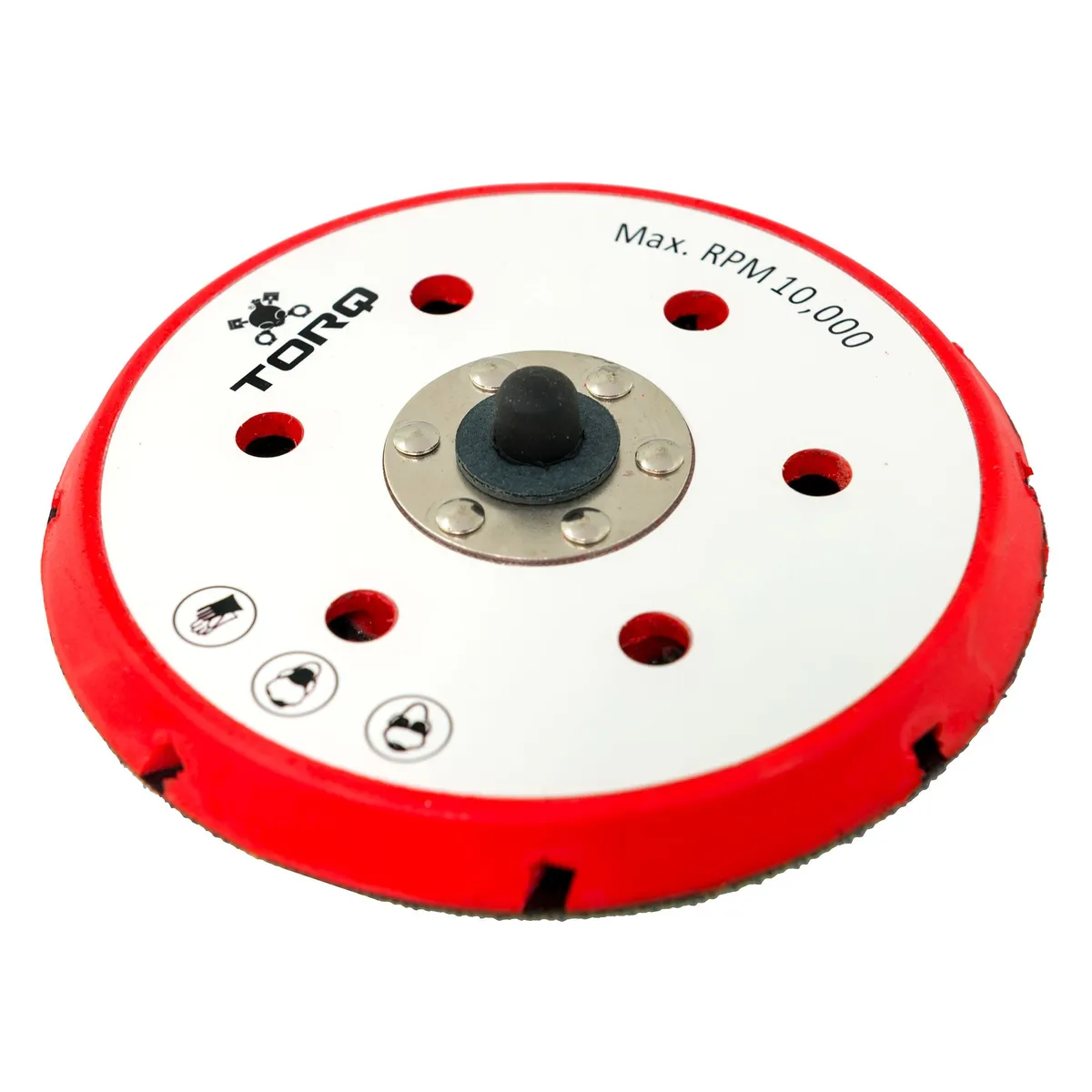Torq r5 Dualaction Red Backing Plate With Hyper Flex Technology (6 Inch) product image