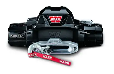 Warn WARN - For Warn ZEON Winches; Solid; Black; Plastic