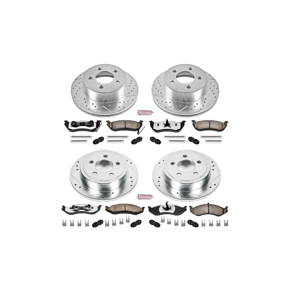 Z36 Truck/Tow Upgrade Kit: Drilled/Slotted Rotors; Carbon-Fiber Ceramic Pads W/Hardware product image