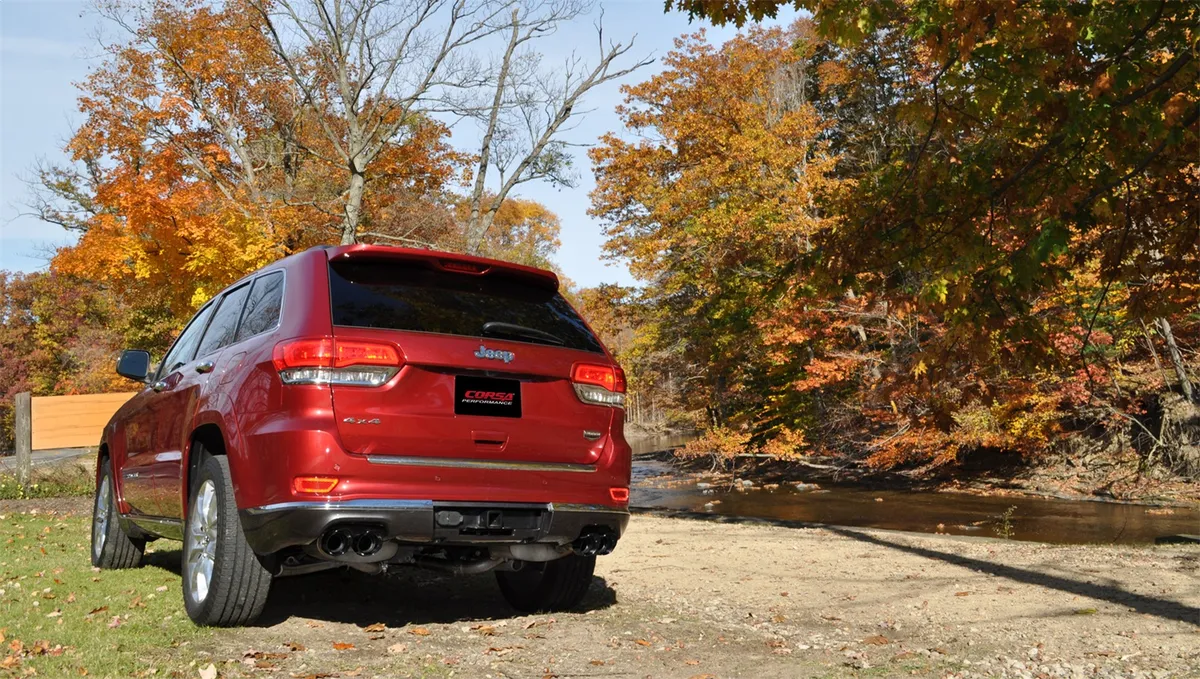 Xtreme, Sport / 2.5 in Cat-Back 4.0 in Twin Tips | 2014-21 Jeep Grand Cherokee 5.7L (21188, 14992) product image