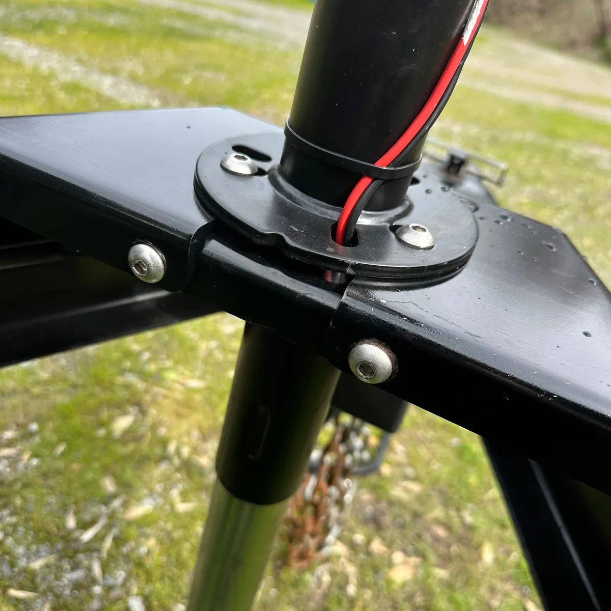 Trailer Tongue Jack Heavy Duty Relocation Mount product image