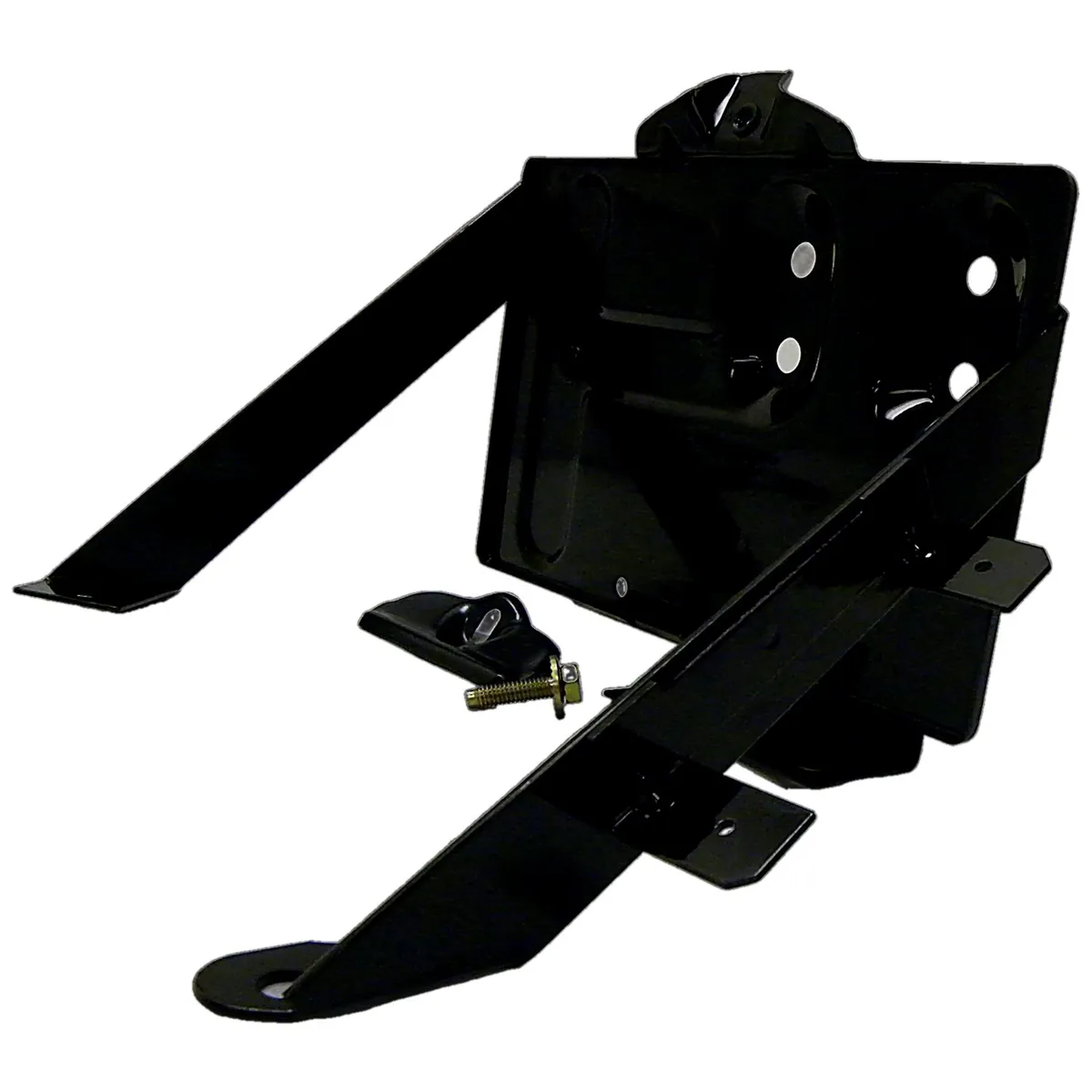 1976-1983 CJ-5 CJ Black; Includes: Battery Tray Clamp and Bolt 1976-1986 CJ-7 CJ Black; Includes: Battery Tray Clamp and Bolt 1981-1986 CJ-8 CJ Black; Includes: Battery Tray Clamp and Bolt product image