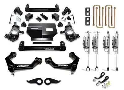 Cognito Motorsports Truck 5-Inch Performance Lift Kit With Fox Psrr 2.0 Shocks For 2020-2024 Silverado/Sierra 2500/3500 2WD/4WD Cognito