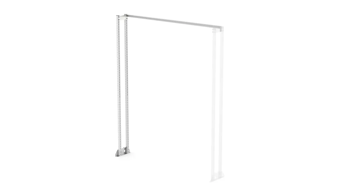 Van Shelving Extension Frame H:1539mm product image