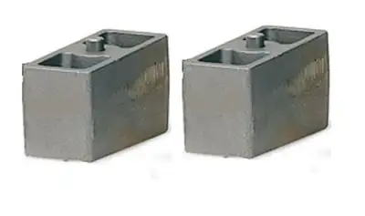 Fabtech Rear Block; 5 in. Lift; 3 in. Wide;