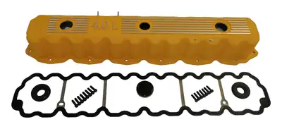 Crown Automotive Jeep Replacement Valve Cover Kit 1997-2004 TJ Wrangler;1993-1995 YJ Wrangler;1993-2001 XJ Cherokee;1993-1998 ZJ Grand Cherokee;1997-1998 ZG (Europe) Grand Cherokee;1999-2004 WJ Grand Cherokee;2001-2004 WG (Europe) Grand Cherokee;