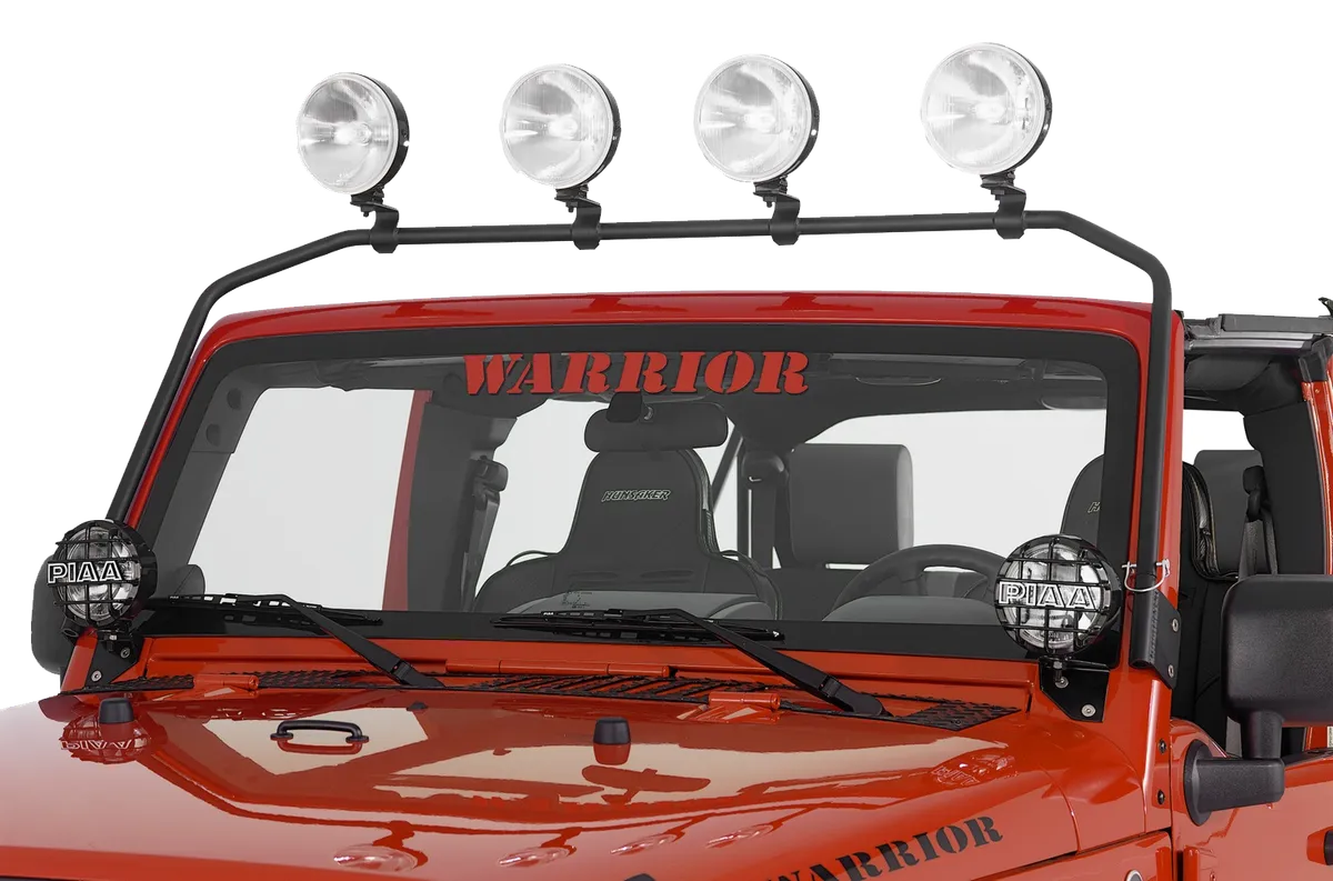 Warrior Products Warrior Front Light Bar 76-96 CJ And YJ
