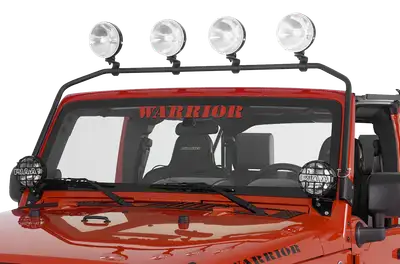Warrior Products Warrior Front Light Bar 76-96 CJ And YJ