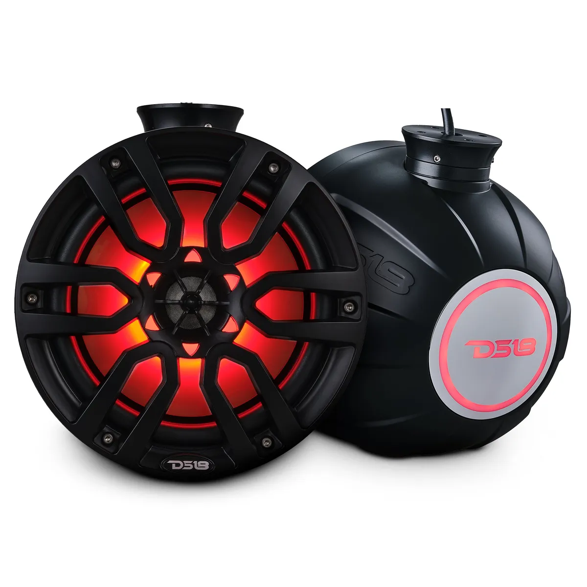 Nxl 8" Pod 375w Speaker With Integrated RGB LED Lights (Pair) - Perfect For Jet Skis product image