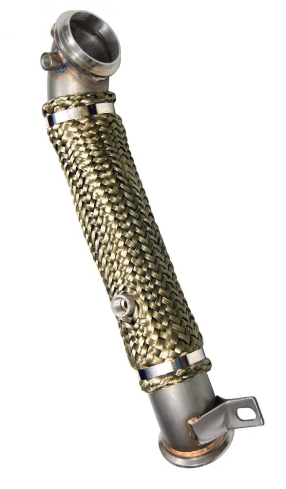 Down Pipe Three-Inch 304 Stainless Steel 2011-2014 GM 6.6L Duramax LML PPE product image