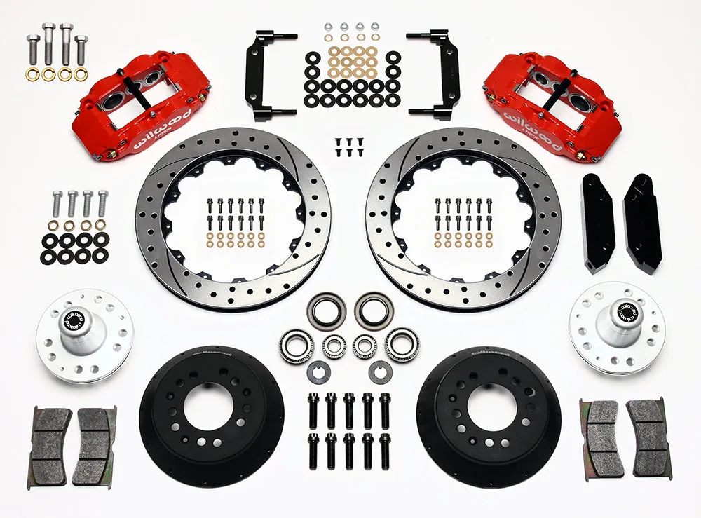 1968 - 1970 Ford, Mercury Forged Narrow Superlite 6R Big Brake Front Brake Kit (Hub) - 140-10219 product image