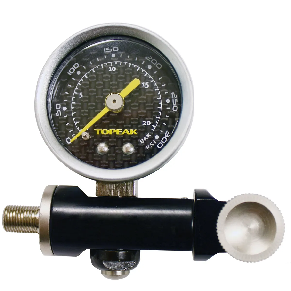 QA1 7791-147 Fill Tool, Schrader Valve With 300Psi Gauge product image