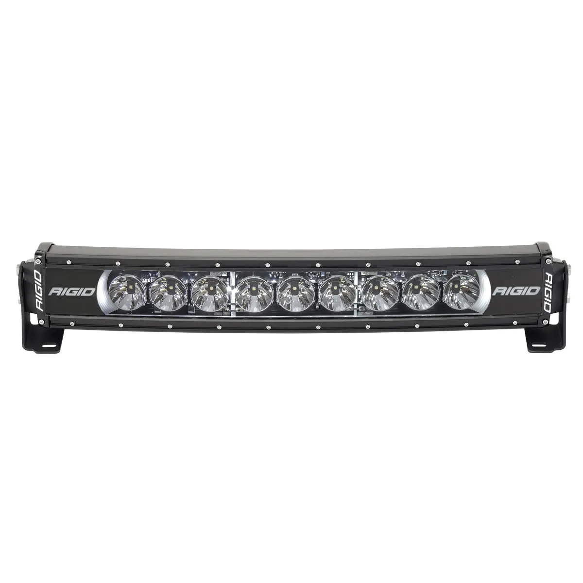 The stylish versatility of the RIGID Radiance lighting family just got better with Radiance+Curved RBGW Light Bars. These bars are featured packed and provide the user with the ability to toggle between eight available backlight options. product image