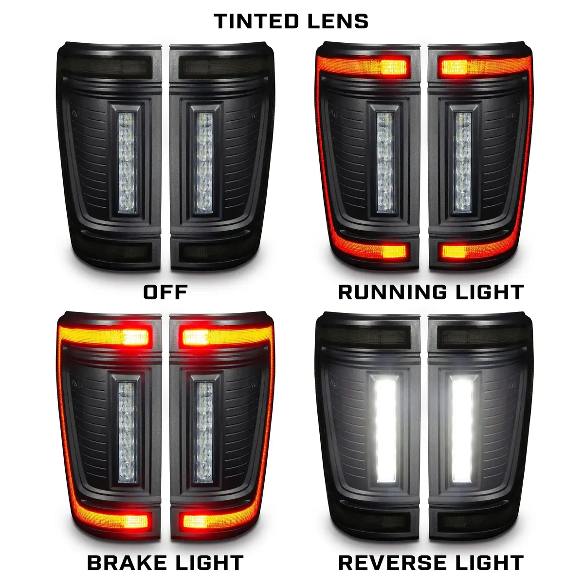 ORACLE Lighting Flush Style LED Tail Lights for 2021-2024 Ford F-150 product image