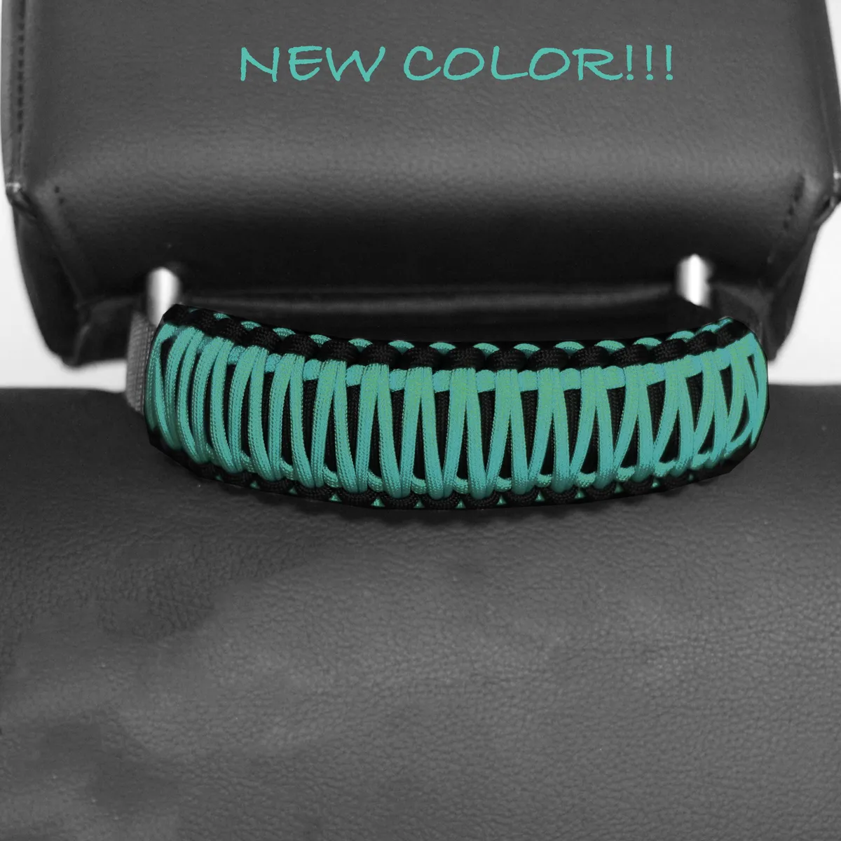 Paracord Grab Handles For Headrests For Jeep® Wrangler Jk, Jku, Jl, Jlu, Gladiator, Toyota® Tacoma, Ford® Bronco And Other Vehicles With Removable Head Rests (Pair of 2) | Bartact® product image