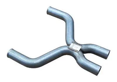 Pypes Performance exhaust Exhaust X-Pipe Kit 11-14 Mustang For OEM 3-2.75 Hardware Not Incl Natural 409 Stainless Steel Pypes Exhaust