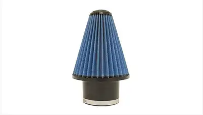 Volant Pro 5 Air Filter; Round; 4 in. Flange; 7 in. Base; 2.75 in. Top; H-9 in. Blue;