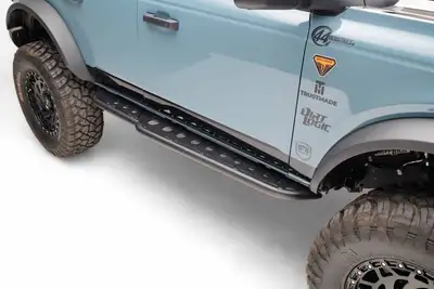 ZROADZ Off Road Products ZROADZ 2021-2023 Ford Bronco 4 Door TRAILX.R3 Series Rock Slider Side Step