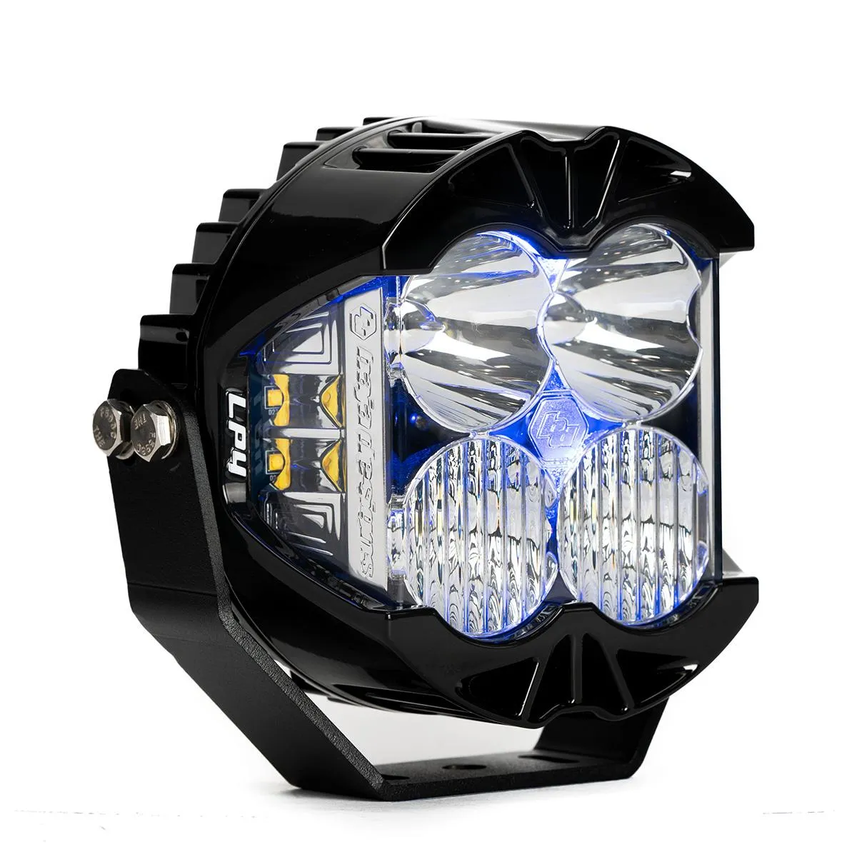 LP4 Pro LED Auxiliary Light Pod Light Pattern Driving/Combo Blue Backlight Baja Designs product image