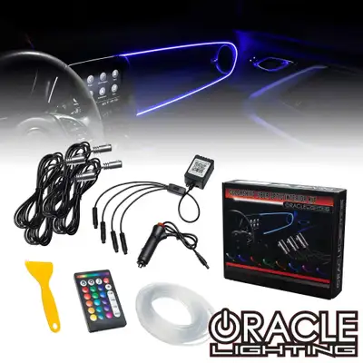 Oracle Lighting Oracle Lighting Fiber Optic LED Interior Kit - Colorshift 4pcs