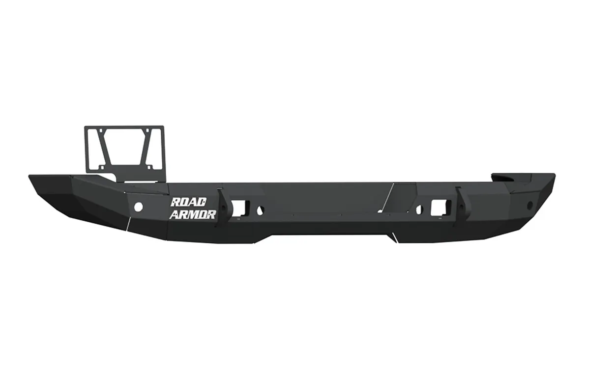 Road Armor 18c Wrangler Stealth Rear Full Width Non Winch Bumper Texture Black Lights Sold Sep
