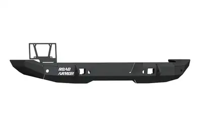 Road Armor 18c Wrangler Stealth Rear Full Width Non Winch Bumper Texture Black Lights Sold Sep