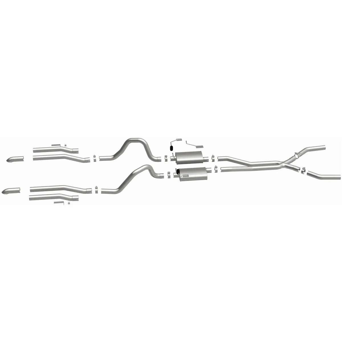 MagnaFlow Exhaust Products 19303 Street Series Stainless Crossmember-Back System product image