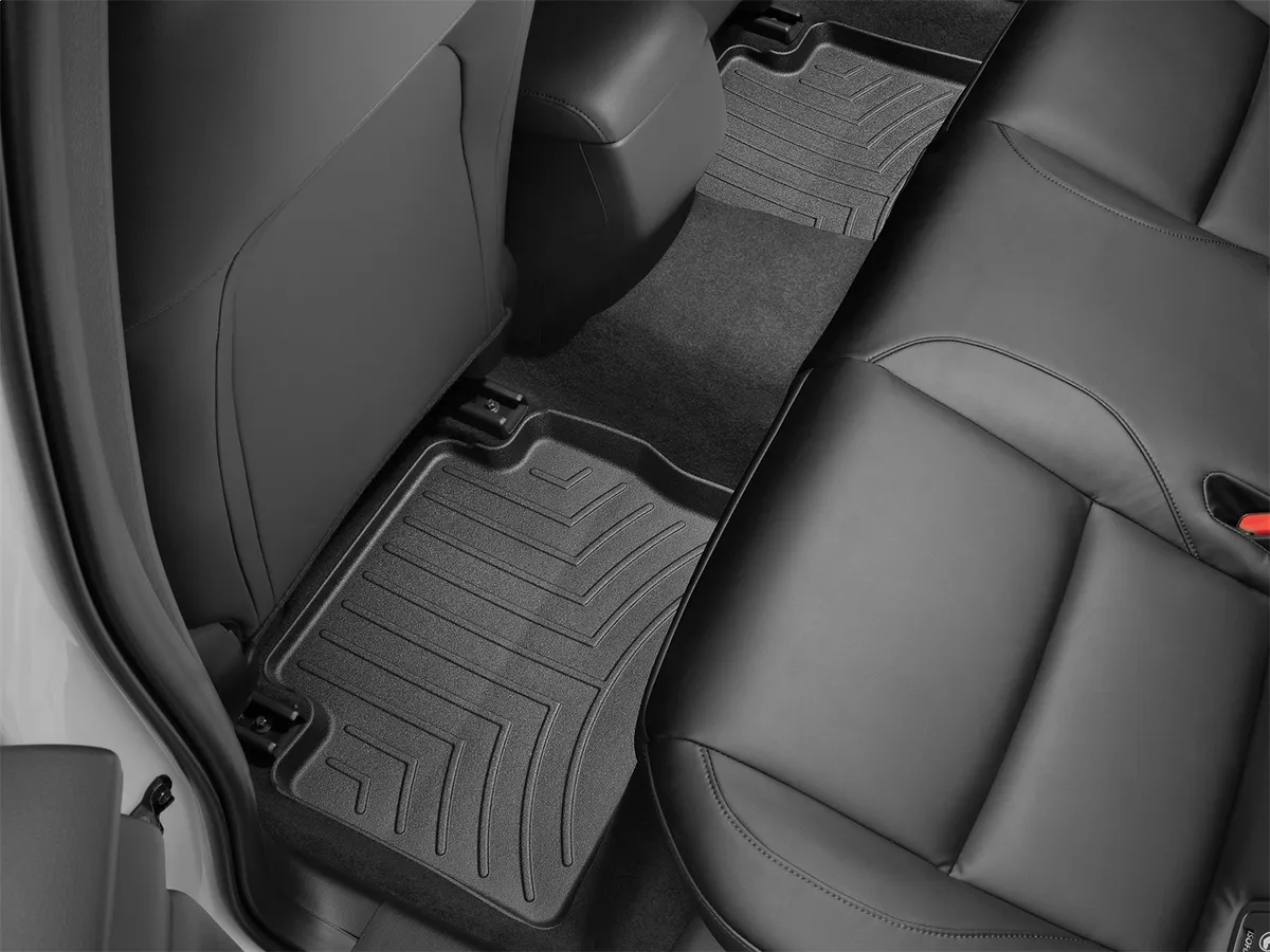 FloorLiner™ DigitalFit®; Black; Rear; 2 Pieces; product image