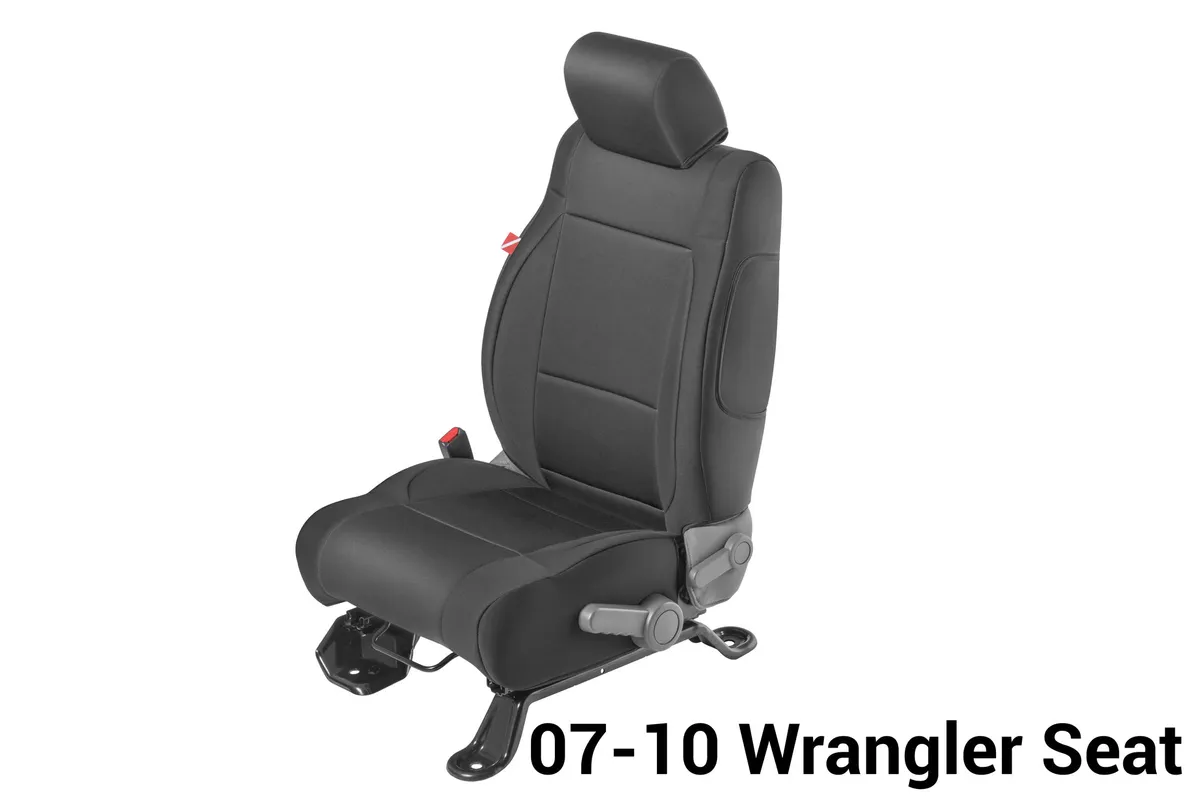 Diver Down Wrangler JK Seat Cover for 07-10 Jeep JK Gray Neoprene Pair Diver Down