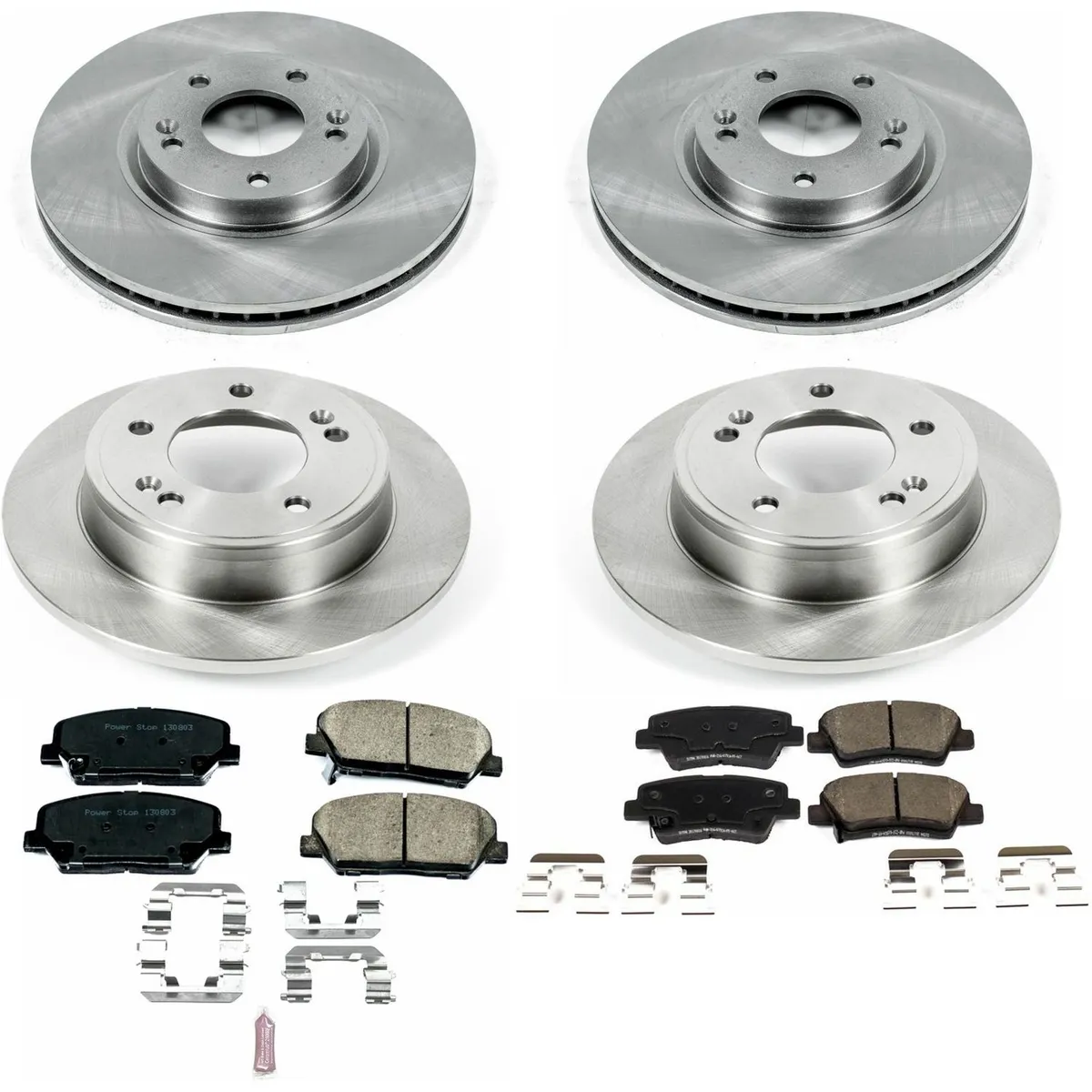 Z17 Direct Replacement Kit: Rotors; Ceramic Pads W/Hardware product image