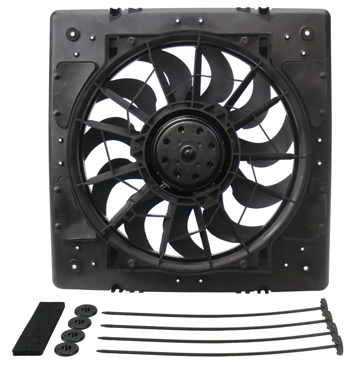 12 High Output Single RAD Puller Fan with Molded Shroud product image
