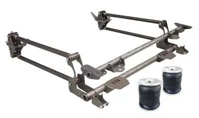 Ridetech Universal Hd 4-Link For 3 Inch Diameter Axle Weld-On 1.5 Inch Bars W/ R-Joint Xl 2107 Air Springs And Brackets Shocks And Panhard Bar Kit Sold Separately Ridetech
