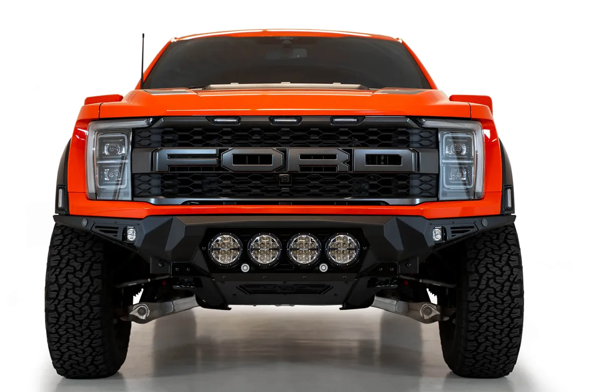 21c F150 Raptor Bomber Front Bumper Black(Mouints 4 Riged 360 6in Round Lights) product image