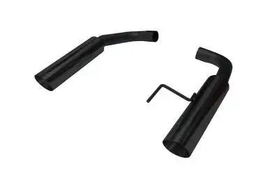 Pypes Performance exhaust 2024 Mustang GT w/o Active Exhaust S650 Platform Pype Bomb Axle Back Exhaust 304 Stainless Black Powder Coated Pypes Performance Exhaust