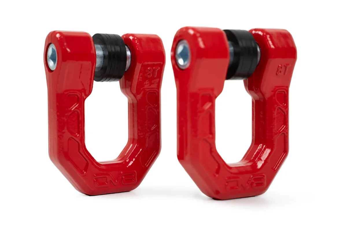 Elite Series D-Ring Shackles | Pair | Pink product image