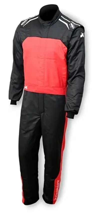 Impact Products Suit Racer 2.4 1pc Large Black/Red