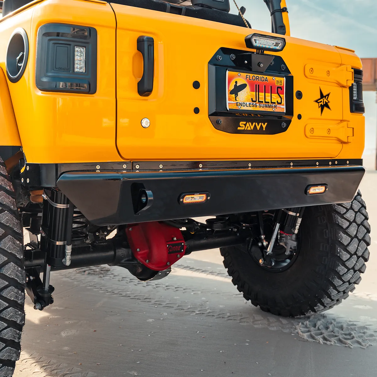 18c Wrangler Spare Tire Delete Raw product image