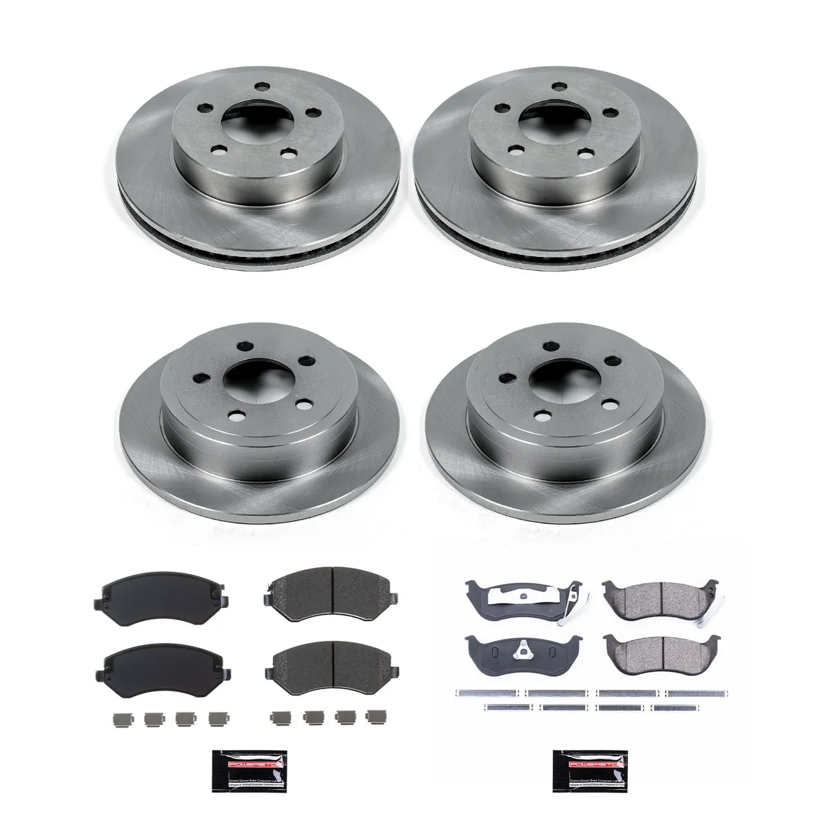 Z17 Direct Replacement Kit: Rotors; Ceramic Pads W/Hardware product image