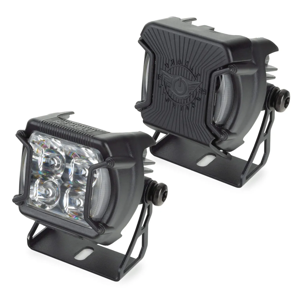 Oracle Lighting ORACLE Lighting Universal A-Pillar Hood Mount Brackets w/ VEGA Series 4 Spotlights