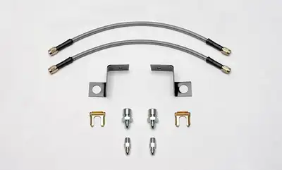 Wilwood Brakes Wilwood Flexline Kit 14 inch -3 38-24 IF 18 NPT Straight