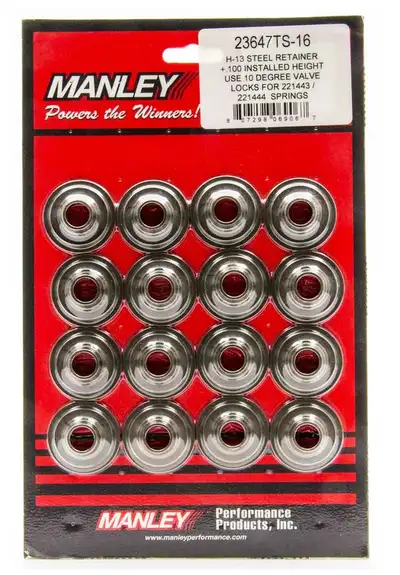 Manley Manley 23647TS-16 Manley Spring Retainer, RET-H-13 1.550,+.100 DBL