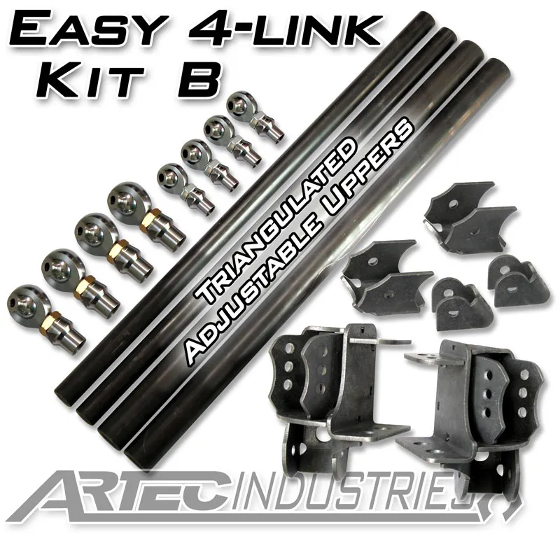 Upper Links - 7/8in Rod Ends - No tubeLower Links - 1.25in Rod Ends - No tube product image