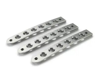 DV8 Offroad DV8 Offroad D-JP-190015-AL-3 Aluminum Door Handle Inserts; 3-Pieces