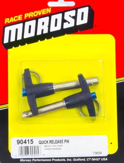 Moroso Quick Release Pins (2) 3/8 x 1-1/2