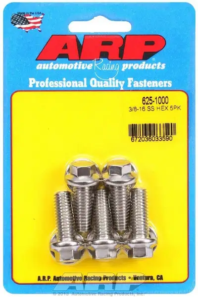 ARP Auto Racing 3/816 x 1.000 Hex 7/16 Wrenching ss Bolts