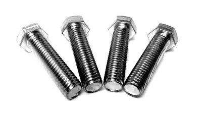Steinjager Cap Screws, Hex Head 9/16-18 x 3.50 Grade 8 Plated Zinc Clear Pack Qty 4