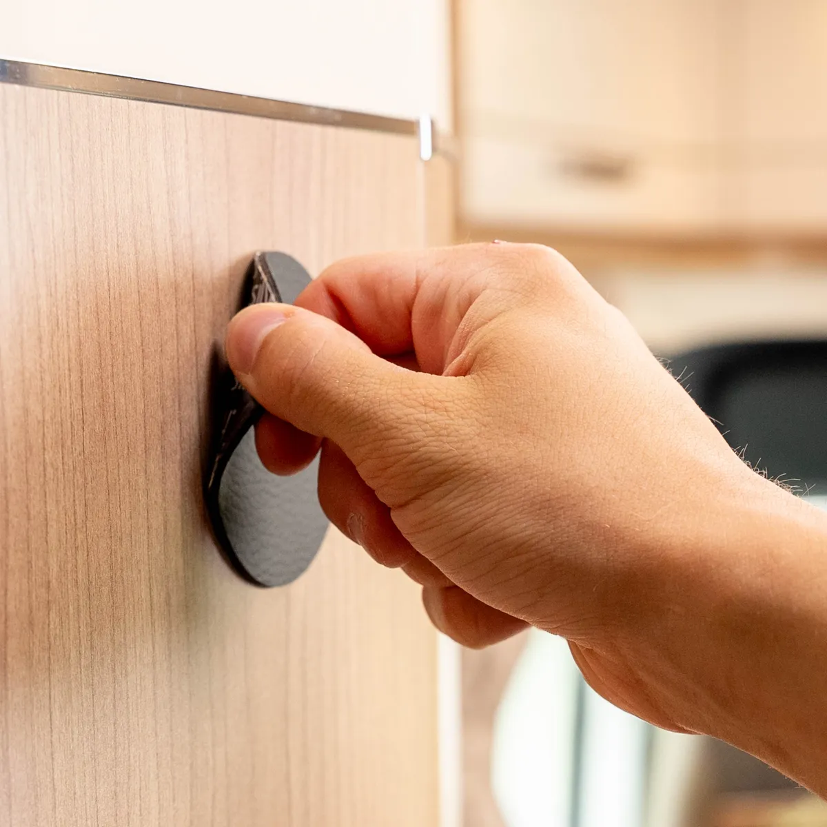 Metal-Nano-Gel-Pads 5 cm Black product image